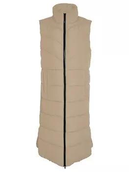 Утепленный жилет Noisy may, бежевый