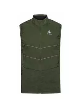 Утепленный жилет Odlo, темно-зеленый