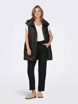 Утепленный жилет ONLY, черный