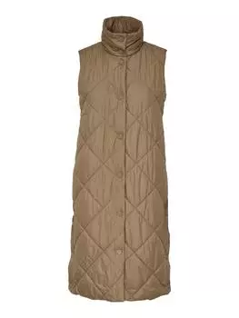 Утепленный жилет ONLY, цвет tigers eye