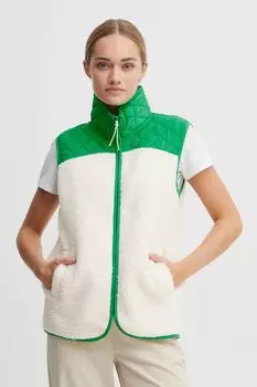 Утепленный жилет Oxmo Fleece, зеленый