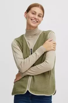 Утепленный жилет Oxmo Kurz, зеленый