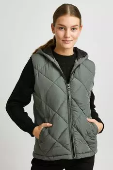 Утепленный жилет Oxmo, серый
