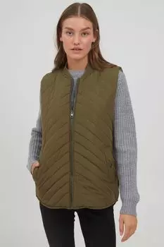 Утепленный жилет Oxmo, зеленый