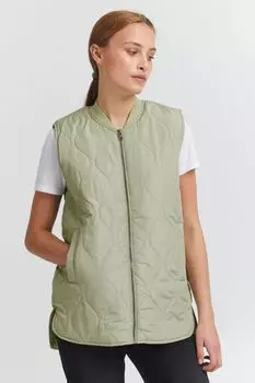 Утепленный жилет Oxmo, зеленый