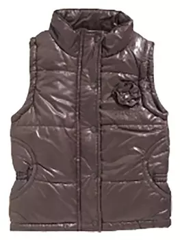 Утепленный жилет Peak Mountain, коричневый