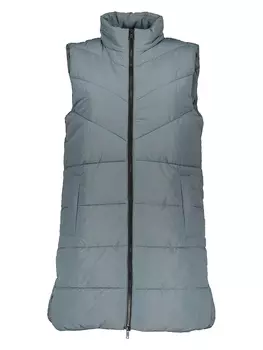 Утепленный жилет Pieces, серый