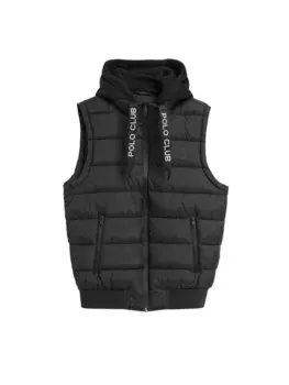Утепленный жилет Polo Club, черный