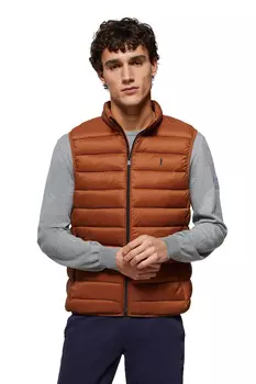 Утепленный жилет Polo Club, цвет Brauner Zucker