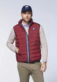 Утепленный жилет Polo Sylt, красный