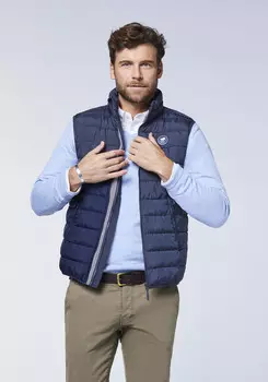 Утепленный жилет Polo Sylt, синий