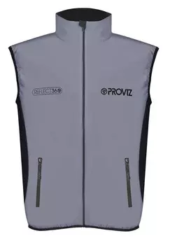 Утепленный жилет Proviz REFLECT360, серебряный