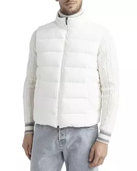 Утепленный жилет-пуховик Peserico, слоновая кость/кремовый