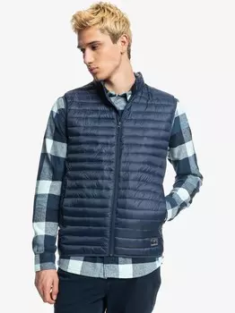 Утепленный жилет Quiksilver SCALYSLEEVELESS M, синий