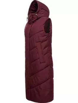 Утепленный жилет ragwear Suminka Vest, цвет Wine Red