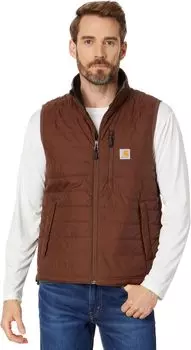 Утепленный жилет Rain Defender Carhartt, цвет Chestnut