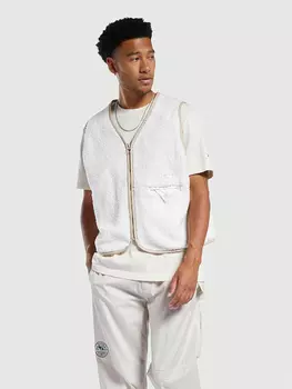 Утепленный жилет Reebok, белый