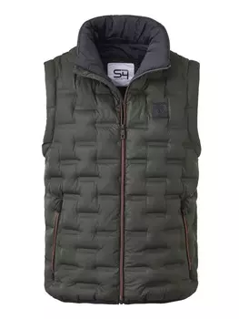 Утепленный жилет S4 JACKETS, оливковый