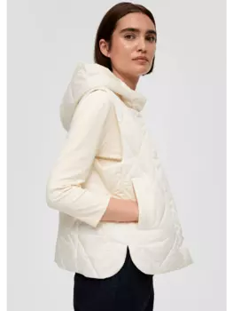 Утепленный жилет s.Oliver, кремовый