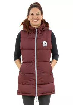 Утепленный жилет SCHIETWETTER, бордо