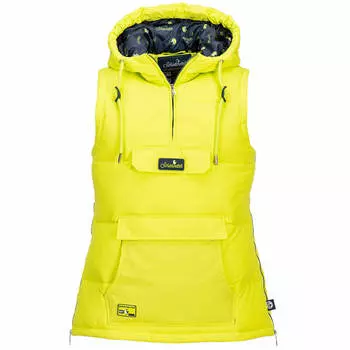 Утепленный жилет SCHIETWETTER Stepptroyer, лаймовый