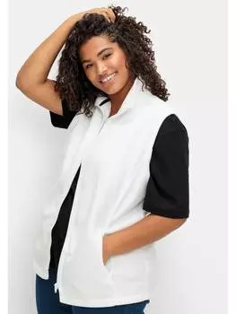 Утепленный жилет sheego, экрю