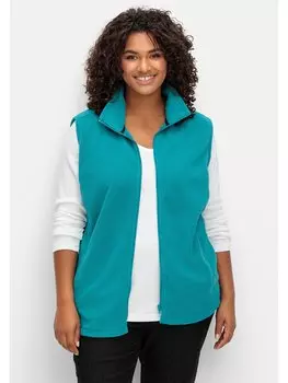 Утепленный жилет sheego Fleece, бензиновый