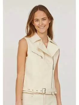 Утепленный жилет SisterS point, бежевый