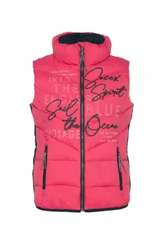 Утепленный жилет soccx 'Jackets SCX HW 22', красный