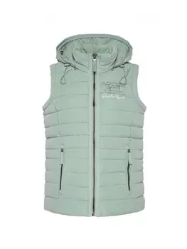 Утепленный жилет soccx, светло-синий