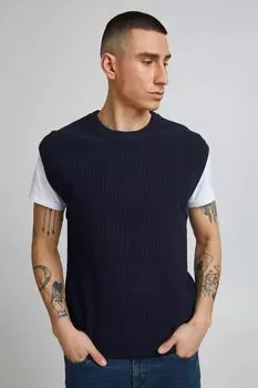 Утепленный жилет !SOLID Pullunder, синий