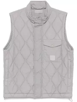 Утепленный жилет Stone Island, серый