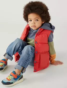 Утепленный жилет Stormwear (2–8 лет) Marks & Spencer