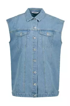 Утепленный жилет Studio Untold, цвет light blue