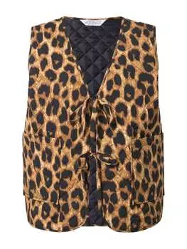 Утепленный жилет Studio Untold, цвет macchiatobraun