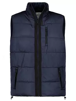 Утепленный жилет Sublevel, темно синий
