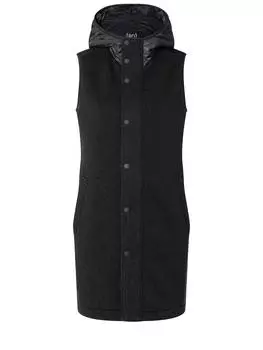 Утепленный жилет super.natural Merino Jacke, черный