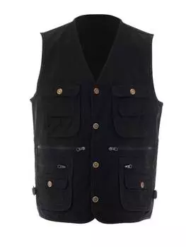 Утепленный жилет taloon, черный