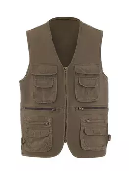 Утепленный жилет taloon, оливковый