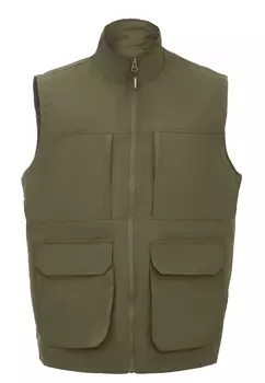 Утепленный жилет Tanuna Vest, оливковый