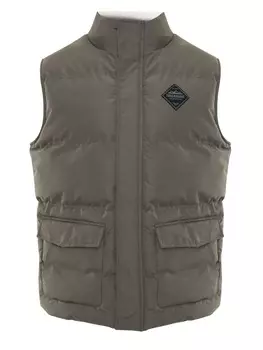 Утепленный жилет Threadbare, хаки