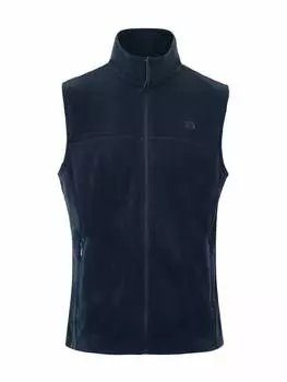 Утепленный жилет Threadbare, темно-синий