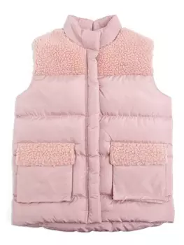 Утепленный жилет Threadgirls, розовый