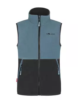 Утепленный жилет Trollkids Fleece Kjerag, синий