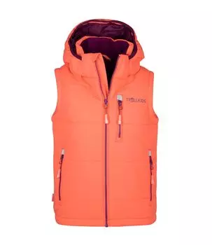 Утепленный жилет Trollkids Narvik XT, цвет Pfirsich/Maulbeere