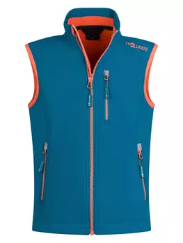 Утепленный жилет Trollkids Trollfjord, синий