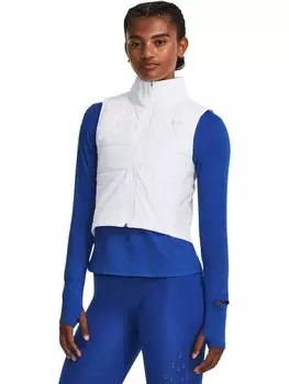 Утепленный жилет UA Strm Vitality Run Vest Under Armour, белый