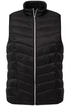 Утепленный жилет Ulla Popken, черный