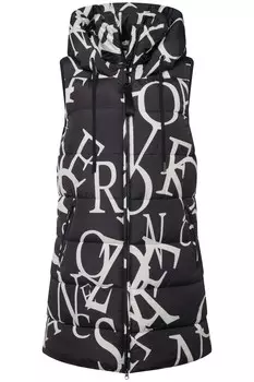 Утепленный жилет Ulla Popken, черный