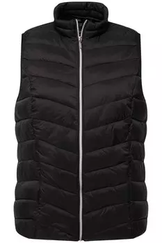 Утепленный жилет Ulla Popken, черный